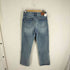 RECTO 23SS ブルー ディストロイド ストレート デニムパンツ メンズ JPN:S
