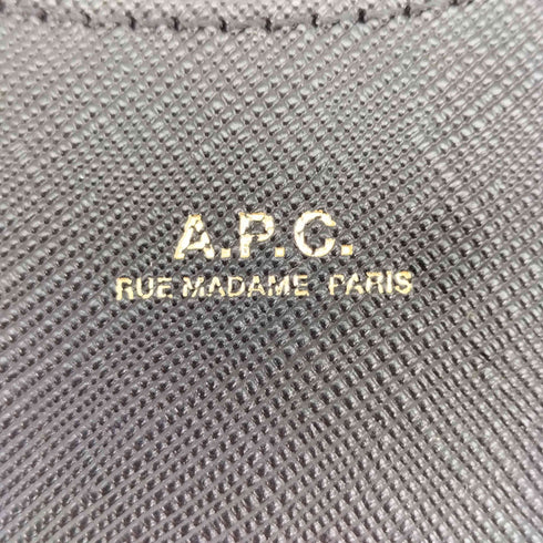アーペーセー A.P.C. Embossed Calfskin Leather JAMIE Neck Pouch レディース