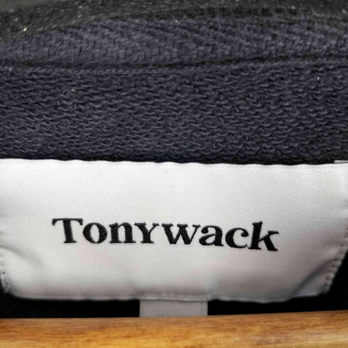 Tonywack Crime Dept. Garment-dyeing Sweatshirt Faded Charcoal メンズ import:L