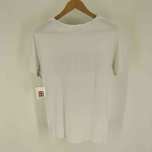 Sleepy Jones USA製 ダメージ DRIPS ロゴプリント S/S Tシャツ レディース import:XS
