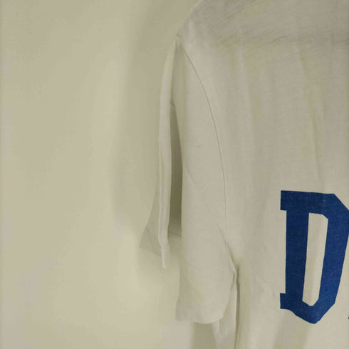 Sleepy Jones USA製 ダメージ DRIPS ロゴプリント S/S Tシャツ レディース import:XS