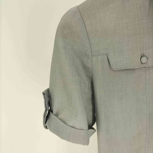 Bruno Pieters コットンポリ 丸襟 S/S シャツ レディース FR:36