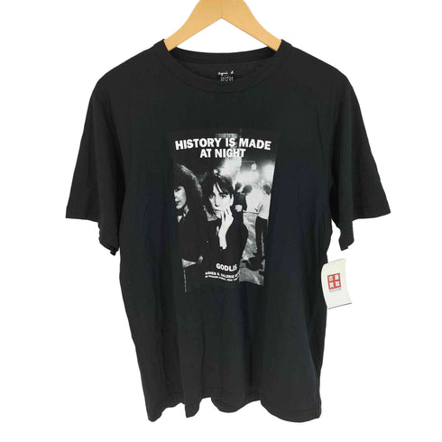 アニエスベー agnes b. Japon GODLIS SAV8 TS 40ans アーティストTシャツ メンズ import:L