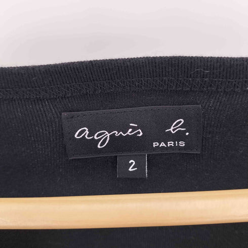 アニエスベー agnes b. Uネック S/S カットソー レディース 2