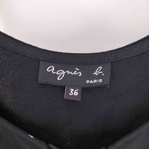 アニエスベー agnes b. センタージップ ワンピース レディース 36