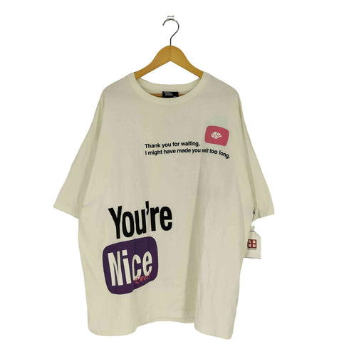 フリークスストア FREAKS STORE Only White Brief オーバーTシャツ メンズ JPN:XL