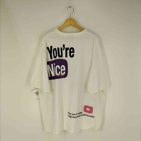 フリークスストア FREAKS STORE Only White Brief オーバーTシャツ メンズ JPN:XL