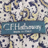 C.F. Hathway シルク総柄ネクタイ メンズ