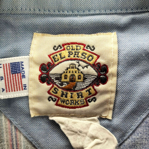 USA製 OLD EL PASO ボタンダウンストライプシャツ メンズ