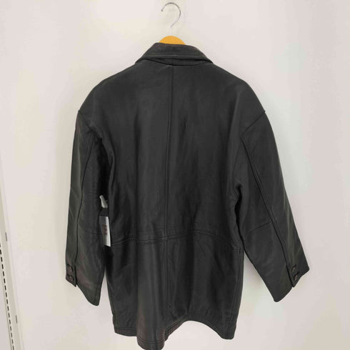 裏地キルティングラムレザーカバーオール メンズ import:M
