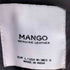 マンゴ MANGO ラムレザートレンチコート レディース import:M
