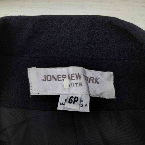 ジョーンズニューヨーク JONES NEW YORK MADE IN USA PURE WOOL テーラードジャケット レディース 6P