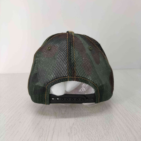 エヴィス EVISU メッシュキャップ トラッカーキャップ カモ柄 迷彩 カモメ メンズ ONE SIZE