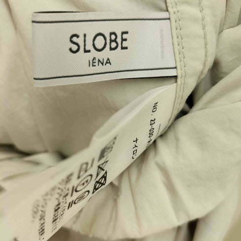 スローブイエナ SLOBE IENA ナイロンタスランカーブパンツ レディース 36