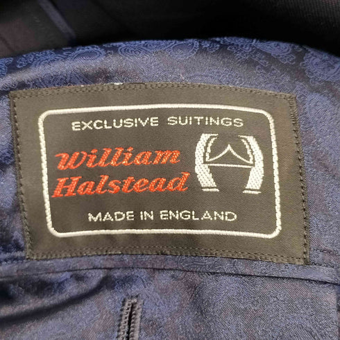 TAILOR GOLOV William Halstead社製 紺ブレ ダブル 金ボタン メンズ