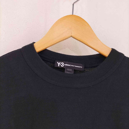 ワイスリー Y-3 DISTRESSED SIGNATURE SS TEE - BLACK メンズ JPN:XS
