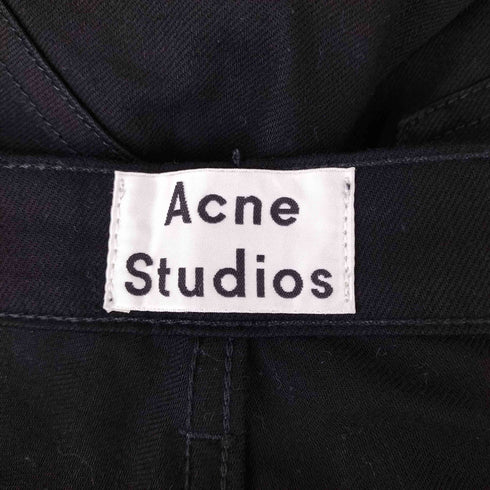 アクネストゥディオズ ACNE STUDIOS ボタンフライ スキニーパンツ レディース DE:32