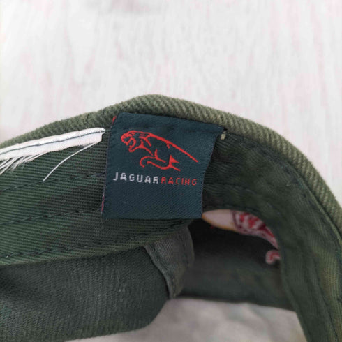 レーシング 6パネルキャップ 6PANEL CAP レース モータースポーツ ジャガー 企業ロゴ フェード メンズ ONE SIZE