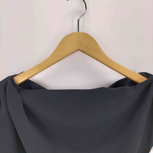 polaura アシンメトリードレープトップス レディース FREE