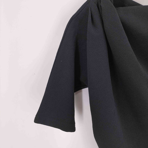 polaura アシンメトリードレープトップス レディース FREE