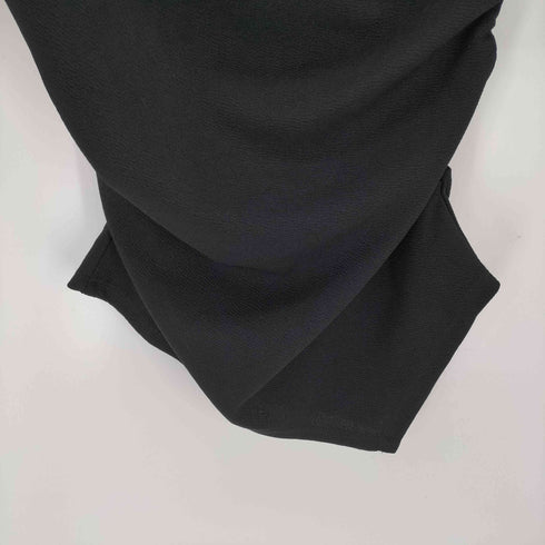 polaura アシンメトリードレープトップス レディース FREE