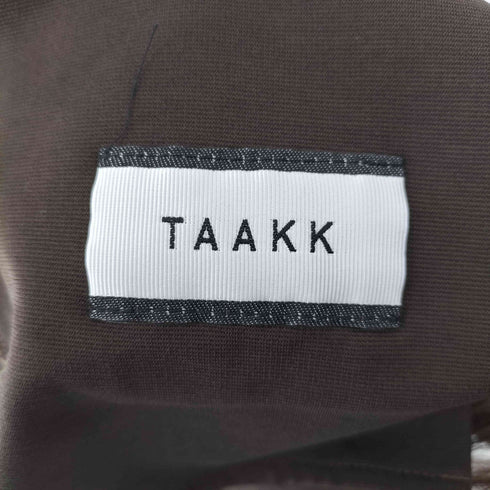 ターク TAAKK BELL BOTTOM JERSEY (BROWN) ベルボトムジャージ メンズ JPN:1