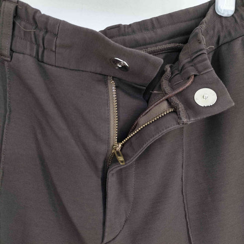 ターク TAAKK BELL BOTTOM JERSEY (BROWN) ベルボトムジャージ メンズ JPN:1