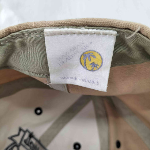 HAWAIIAN HEAD WEAR 80-90S 6パネルキャップ 6PANEL CAP ハワイ ツートンカラー メンズ ONE SIZE