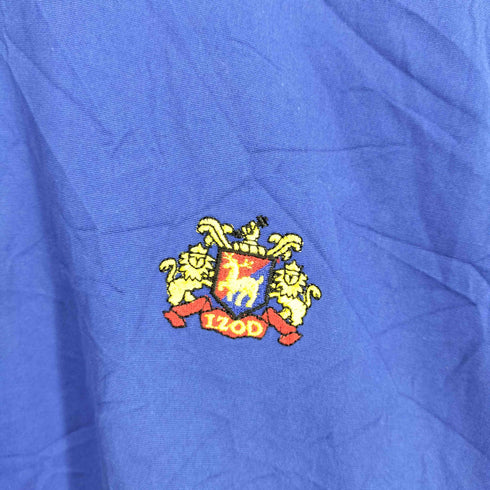 IZOD ロゴ刺繍裏地チェックジップジャケット メンズ JPN:L