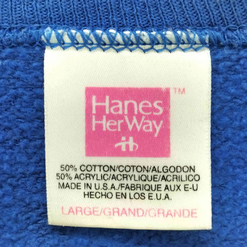 ヘインズ Hanes ラグランスウェット 無地 メンズ JPN:L