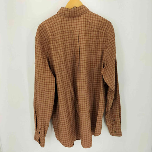 エディーバウアー Eddie Bauer 00S チェックBDシャツ メンズ XL TALL