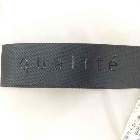 カリテ qualite キュプラ綿ジョーゼット レディース