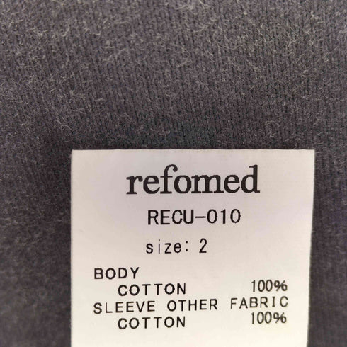 refomed 10WASH REVERSIBLE L/S TEE メンズ 2