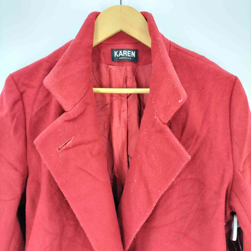KAREN MADE IN USA ウールチェスターコート メンズ