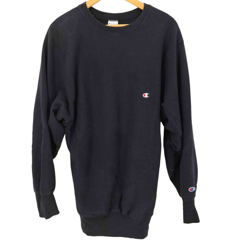 チャンピオン Champion 90S MADE IN USA REVERSE WEAVE 目有 ブラック XXL メンズ import:XXL