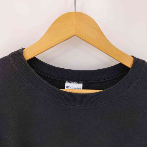チャンピオン Champion 90S MADE IN USA REVERSE WEAVE 目有 ブラック XXL メンズ import:XXL
