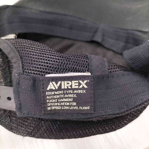 アヴィレックス AVIREX 6パネルキャップ 6PANEL CAP メッシュキャップ メンズ ONE SIZE