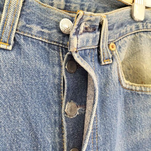 リーバイス Levis 90S MADE IN USA ボタン裏552 501 ストレートデニムパンツ メンズ 29/36