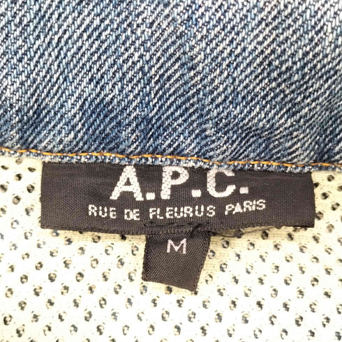 アーペーセー A.P.C. 2nd Type デニムトラッカージャケット レディース import:M
