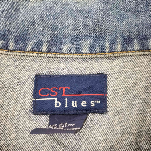 CST blues スタッズデニムジャケット レディース 24