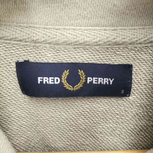 フレッドペリー FRED PERRY HALF ZIP SWEATSHIRT レディース JPN:S