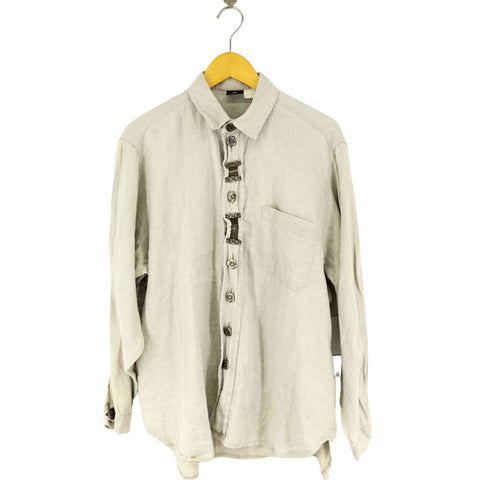 HAMMERSCHMID L/S リネンチロリアンシャツ メンズ