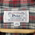 ポロバイラルフローレン Polo by RALPH LAUREN 90S チェック柄コットンオープンカラーシャツ メンズ import:M