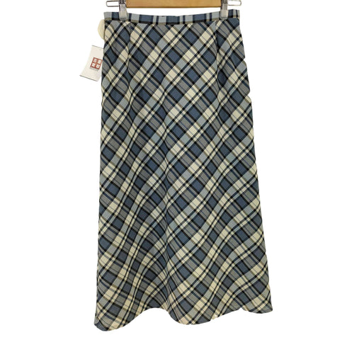 LINDY コットンポリ チェックロングスカート レディース 11