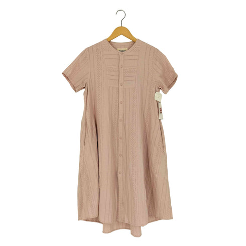 ビームスボーイ BEAMS BOY カットワーク バンドカラーワンピース レディース