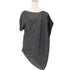 プリーツプリーズイッセイミヤケ PLEATS PLEASE ISSEY MIYAKE アシンメトリー箔プリントプリーツトップス レディース JPN:3
