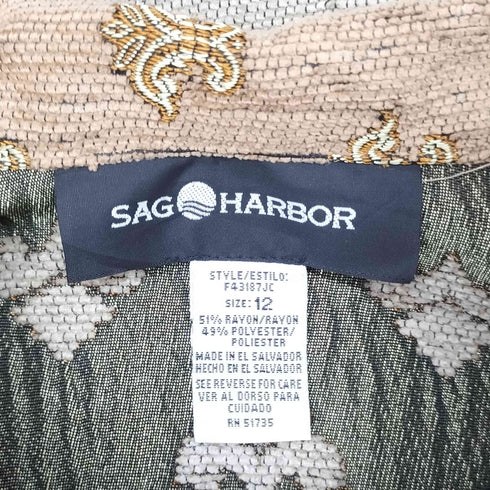 サグハーバー SAG HARBOR 90S ゴブランジャケット メンズ 12