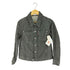 リーバイス Levis 立体裁断ブラックデニムジャケット レディース import:XS