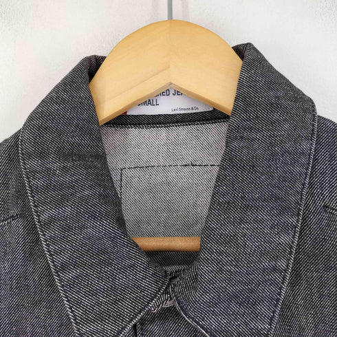 リーバイス Levis 立体裁断ブラックデニムジャケット レディース import:XS