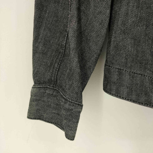 リーバイス Levis 立体裁断ブラックデニムジャケット レディース import:XS
